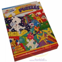 Puzles Grafix Puzzles 3 Colour + 6 Pencils 120163
