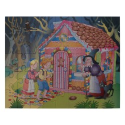 Puzles 2x28 gab. Grafix Fairy Tale Puzzle 2x28 pcs 120197