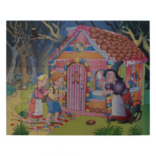Puzles 2x28 gab. Grafix Fairy Tale Puzzle 2x28 pcs 120197