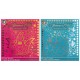 Krāsojama grāmata Grafix Foil Colouring Book 20 Sheets 2 assorted 150097