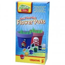 Radošais komplekts puķu podi Grafix Decorate Flower Pots 160144