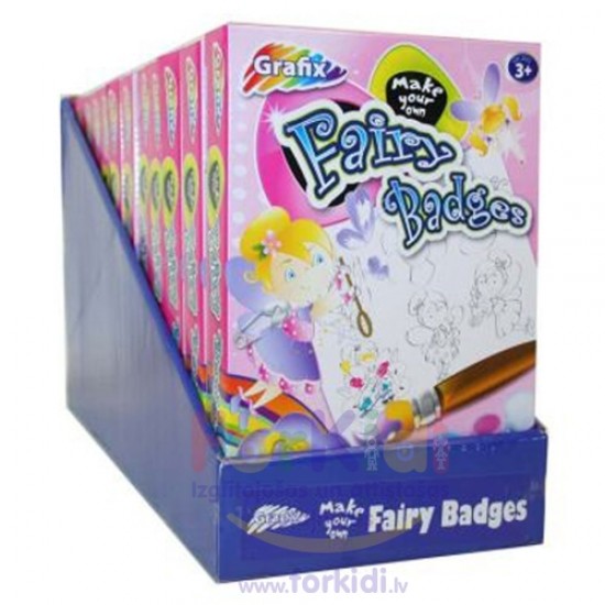 Rokdarbu komplekts Grafix Cyo Fairy Badges 160397