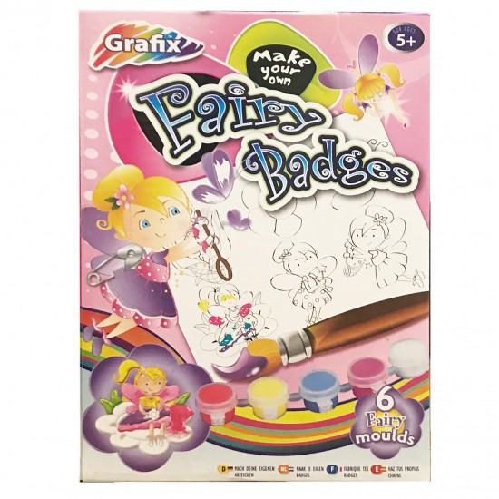 Rokdarbu komplekts Grafix Cyo Fairy Badges 160397