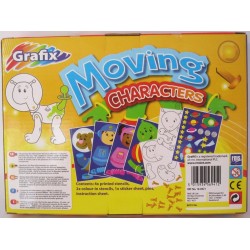 Radošais komplekts Grafix Moving Characters 166003
