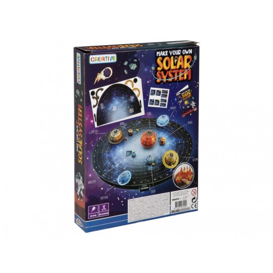 Puzle Saules sistēma 146 gab. Grafix Make Your Own Solar System - 3D puzzle - 146 pcs 200011