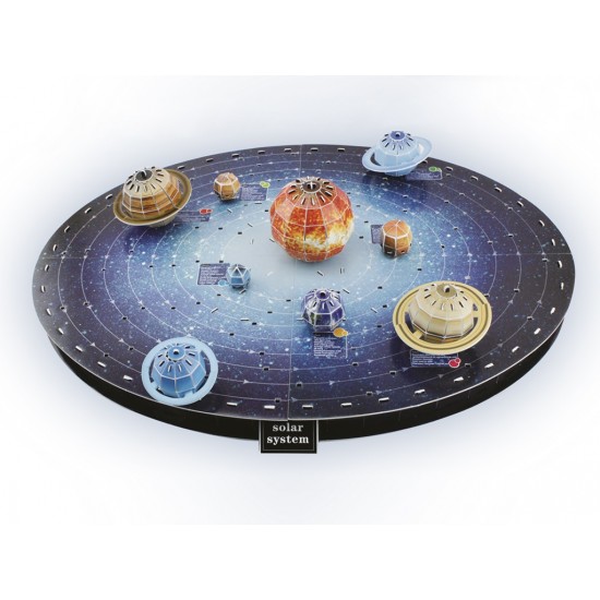 Puzle Saules sistēma 146 gab. Grafix Make Your Own Solar System - 3D puzzle - 146 pcs 200011