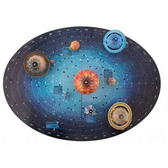 Puzle Saules sistēma 146 gab. Grafix Make Your Own Solar System - 3D puzzle - 146 pcs 200011