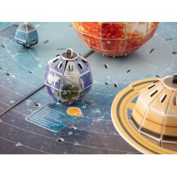Puzle Saules sistēma 146 gab. Grafix Make Your Own Solar System - 3D puzzle - 146 pcs 200011
