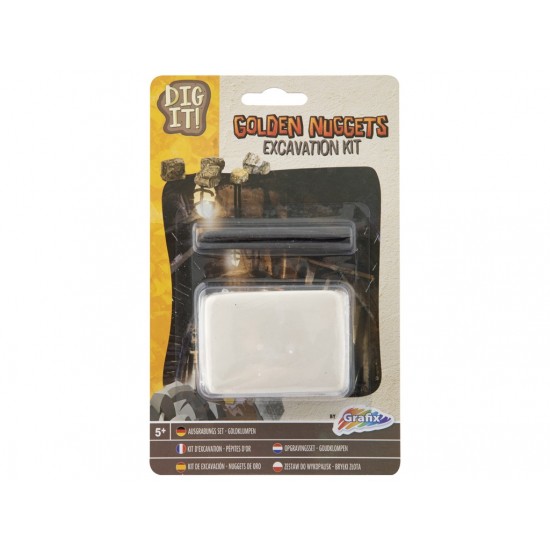 Arheologa komplekts Grafix Fossil Excavation 4 assorted 200024