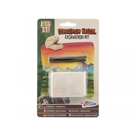 Arheologa komplekts Grafix Fossil Excavation 4 assorted 200024