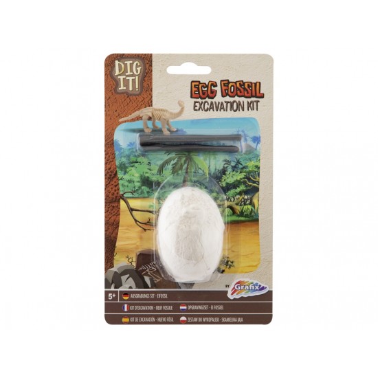 Arheologa komplekts Grafix Fossil Excavation 4 assorted 200024