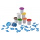 Veidošanas komplekts Grafix 8 Pack Dough (8x50g) + 26 letter shapes 210006