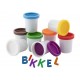 Veidošanas komplekts Grafix 8 Pack Dough (8x50g) + 26 letter shapes 210006