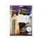 Radošais komplekts Grafix Scratch&Colour A4 15 Sheets + 4 colour pencils 220010