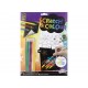 Radošais komplekts Grafix Scratch&Colour A4 15 Sheets + 4 colour pencils 220010