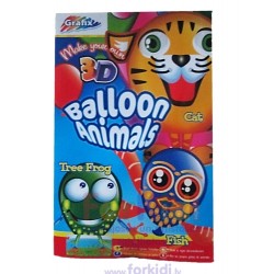 Radošais komplekts balonu dekorešanai Grafix Make Your Own Ballon Animals 250072