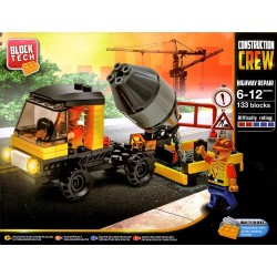 Konstruktors Grafix Block Tech Construction Crew Highway Repair Blocks Playset 260327