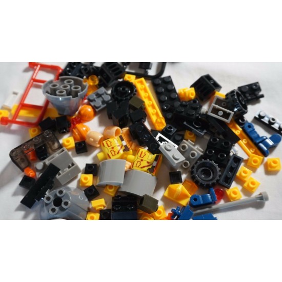 Konstruktors Grafix Block Tech Construction Crew Highway Repair Blocks Playset 260327
