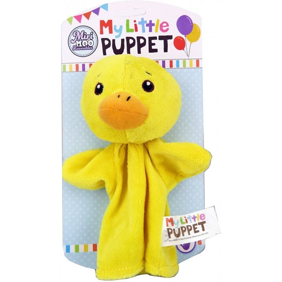 Mīksta rotaļlieta leļļu teātrim Grafix My First Hand Puppet Duck 290041