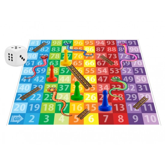 Galda spēle Grafix Giant Snakes and Ladders 640004