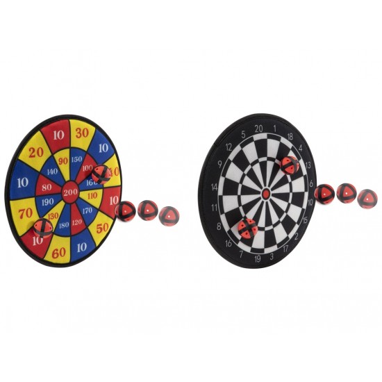 Sporta komplekts darts Grafix Dart Board, 2 ass. (29,5cm) + 3 balls 640007
