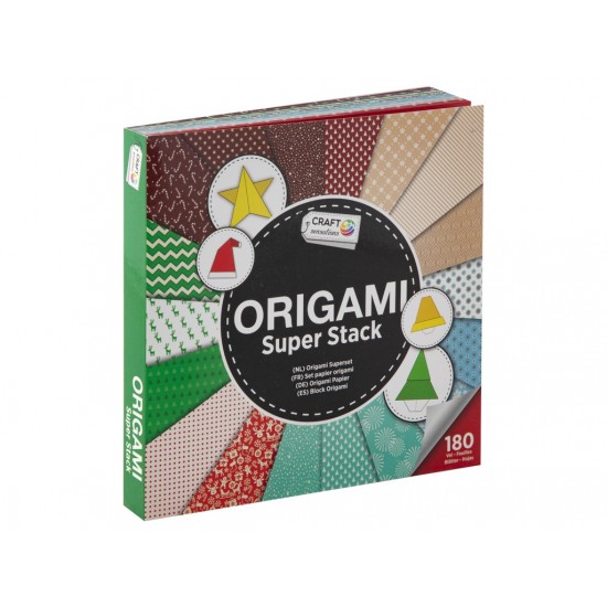 Radošais komplekts Grafix Origami Superpack Xmas CR0717K/19GE