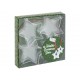 Rokdarbu komplekts Ziemassvētku rotājumi Grafix Balls fillable Xmas, dia 8cm, 4 pcs, 2 ass CR1006K/GE