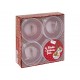 Rokdarbu komplekts Ziemassvētku rotājumi Grafix Balls fillable Xmas, dia 8cm, 4 pcs, 2 ass CR1006K/GE