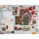 Radošais komplekts - apsveikuma kartiņas Grafix Cardmaking set Xmas CR1089K/GE
