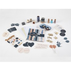 Radošais komplekts - apsveikuma kartiņas Grafix Cardmaking Set Happy Birthday CR1090/GE