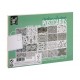 Radošais komplekts - apsveikuma kartiņas Grafix Cardmaking Set Colouring Book Postcards 20 sheets, 350 gsm, 2 ass CR1183/GE