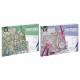 Radošais komplekts - apsveikuma kartiņas Grafix Cardmaking Set Colouring Book Postcards 20 sheets, 350 gsm, 2 ass CR1183/GE