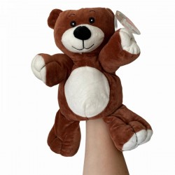 Mīksta rotaļlieta leļļu teātrim lācis Grafix Hand Puppet Bear GP290042