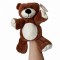 Mīksta rotaļlieta leļļu teātrim lācis Grafix Hand Puppet Bear GP290042