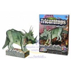 Puzle 3D Grafix Dino MoveableTriceratops Model 120410