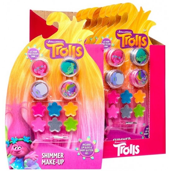 Bērnu kosmētika Grafix Trolls Shimmer Make-up Set R070022