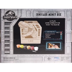 Radošais komplekts krājkaste Grafix Jurassic World Dinosaur T-Rex Money Box R070086