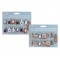 Koka knaģi Grafix Deco Pegs 2 Assorted Xmas 12 pcs CR0825K/19GE