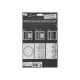 Logu dekorēšanas komplekts Grafix Window Marker Set, 3 markers, 3 templates A3 CR0976/GE