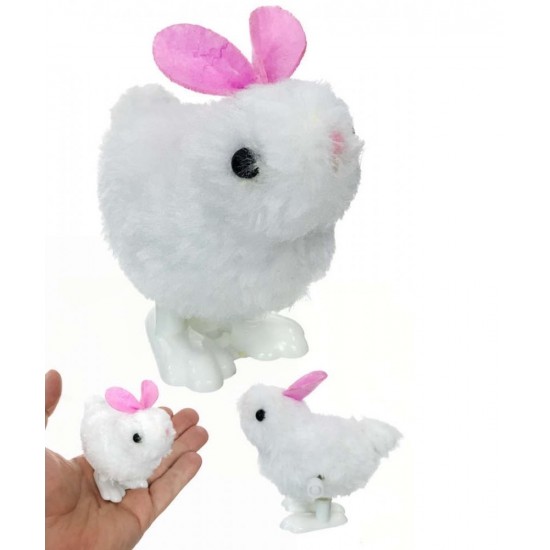 Rotaļlieta cālis/zaķis Grafix Wind Up Chicken/Bunny 2 assorted R010673