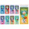 Zīmēšanas trafareti Character Set 9 assorted colors  4107