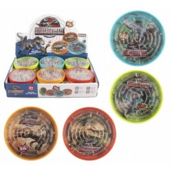 Spēle Dino Maze Game Ø 9 cm assorted 4247