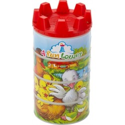 Spēļu komplekts "Neglītais pīlens" Jumbo Puzzle 4 Fun Tower 00406