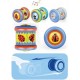 Rotaļlieta Lena Mechanical Toy 7cm with rattle Come Back Roller 3 assorted 52801