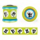 Rotaļlieta Lena Mechanical Toy 7cm with rattle Come Back Roller 3 assorted 52801