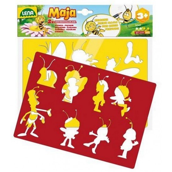 Zīmēšanas trafareti Lena Simm Maja Stencil-set 2-pack 65818