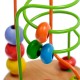 Koka attīstoša rotaļlieta aktīvā cilpa labirints ar lodītēm Lucy&Leo Bead Maze #1 LL113