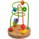 Koka attīstoša rotaļlieta aktīvā cilpa labirints ar lodītēm Lucy&Leo Bead Maze #1 LL113