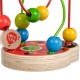 Koka attīstoša rotaļlieta aktīvā cilpa labirints ar lodītēm "Mārīte" Lucy&Leo Ladybug Bead Maze LL147