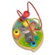 Koka attīstoša rotaļlieta aktīvā cilpa labirints ar lodītēm Lucy&Leo Cat Bead Maze LL172